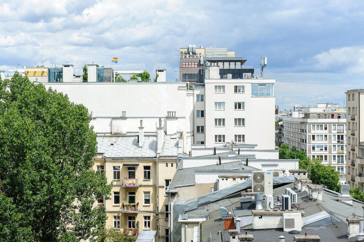 Stylish Apartment In The City Center Of Varsó Kültér fotó