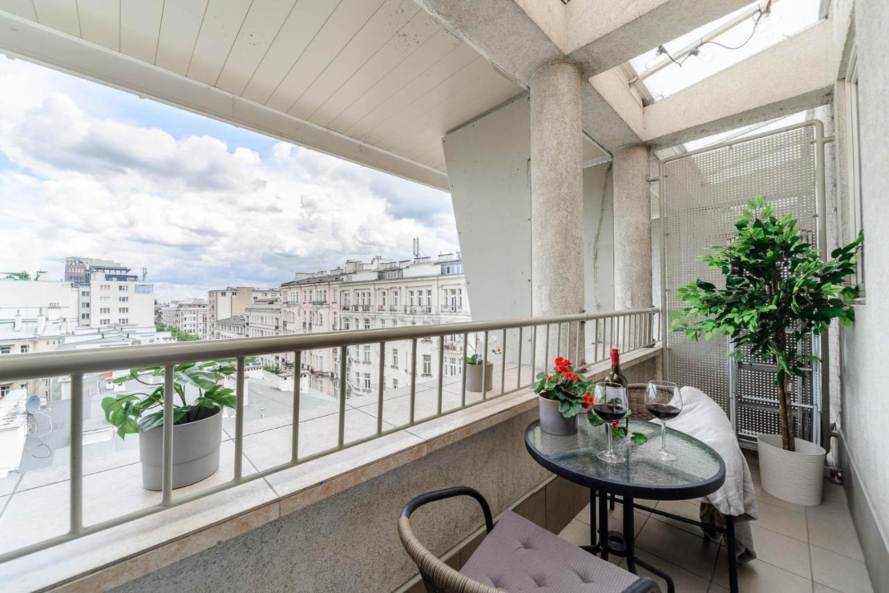Stylish Apartment In The City Center Of Varsó Kültér fotó