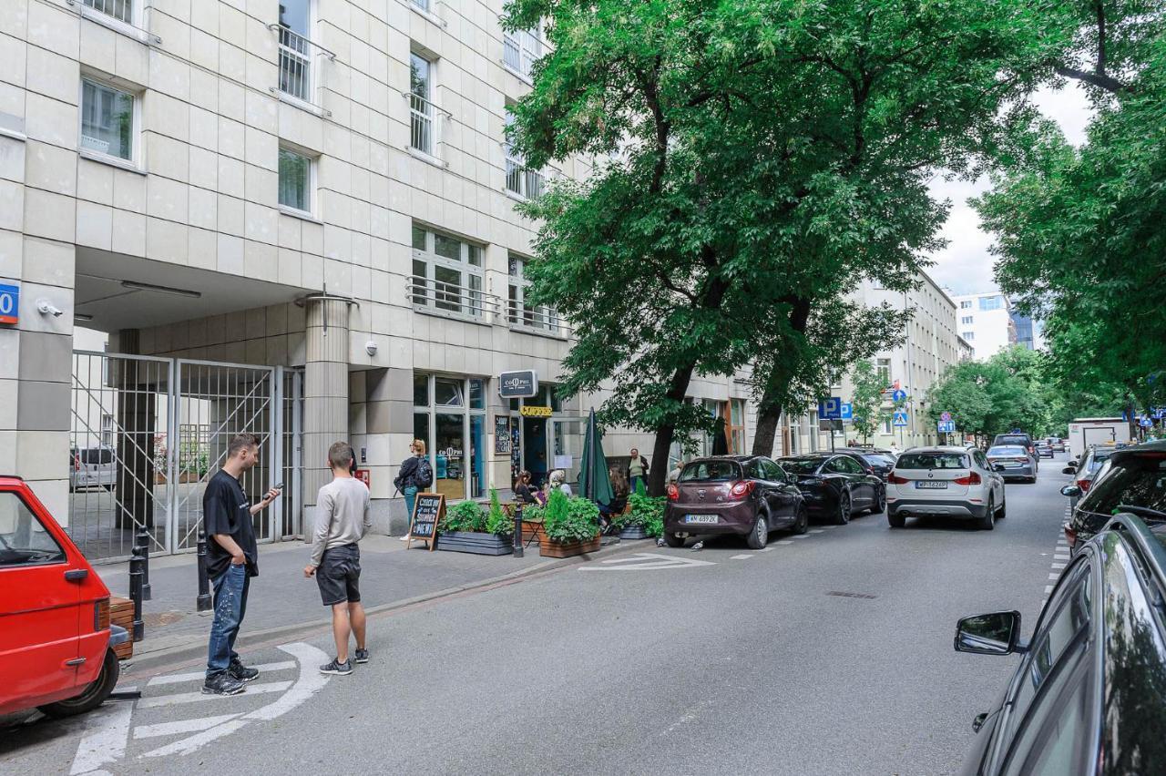 Stylish Apartment In The City Center Of Varsó Kültér fotó