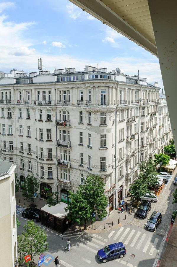 Stylish Apartment In The City Center Of Varsó Kültér fotó